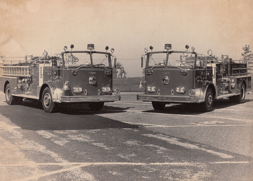 1972 Twin Seagrave Pumpers
